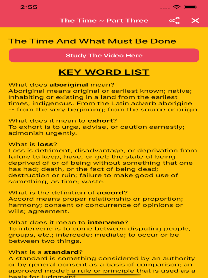 The Guide - NOI Study