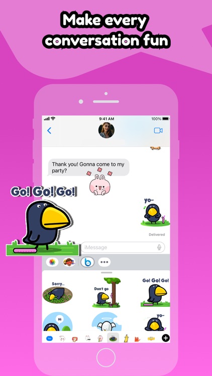 BubbleX - iMessage Sticker App screenshot-3