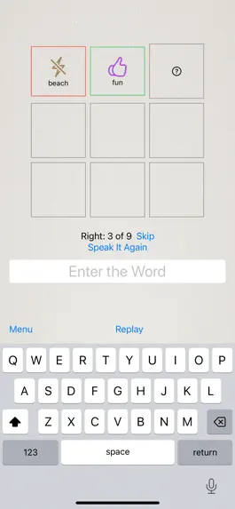 Game screenshot Spelling with Bear apk