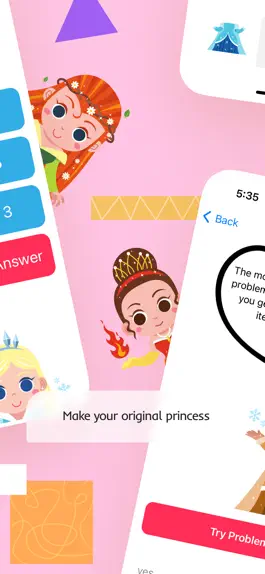 Game screenshot Princess Math: Games for Girls hack