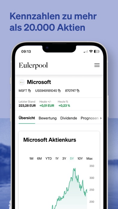 Eulerpool Screenshot