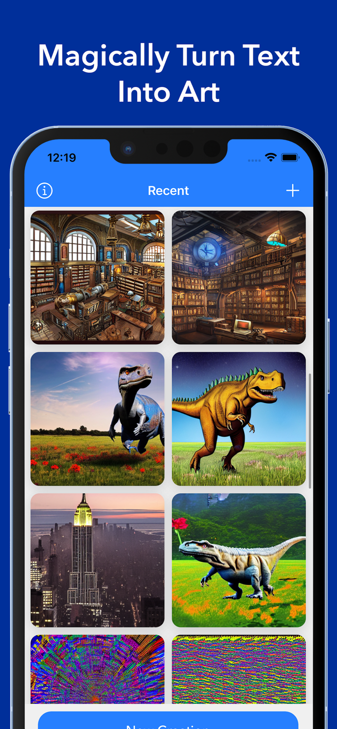 Magic Eye - AI Art Generator