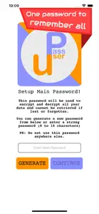 uPass: Password Security screenshot #2 for iPhone