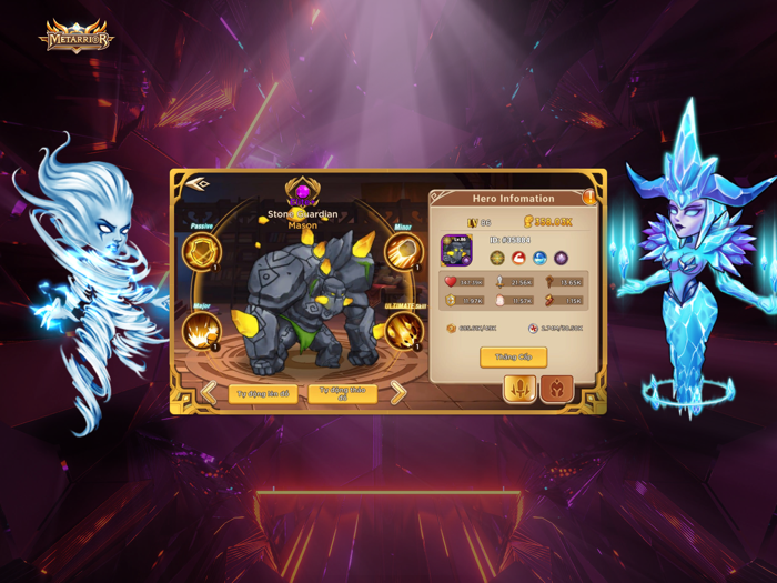 Metarrior - Puzzle Match-3 RPG