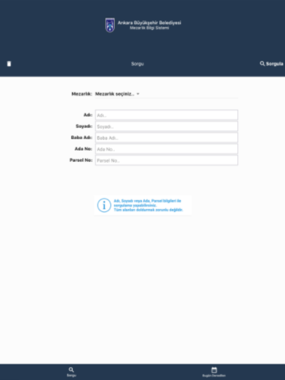 Screenshot #5 pour Abb Mezarlıklar Bilgi Sistemi