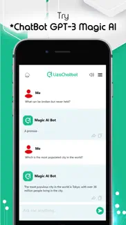 liza chatbot ai : ai chatbot iphone screenshot 4
