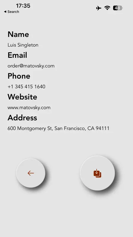 Quntact: Business Card Scanner screenshot 3 of 6