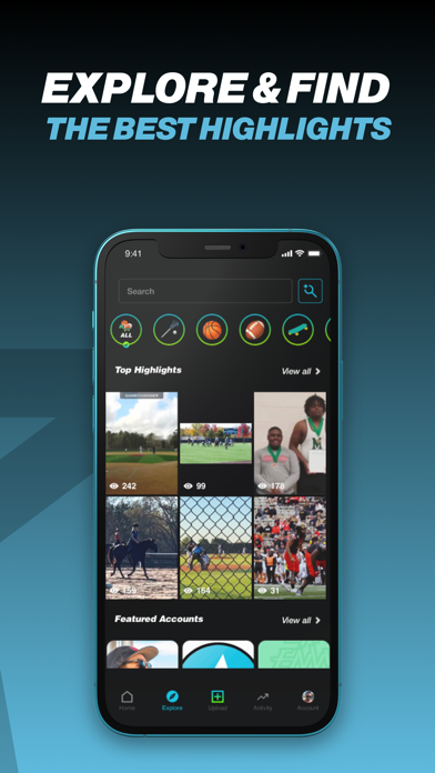 Fivestar: Sports Highlight App Screenshot
