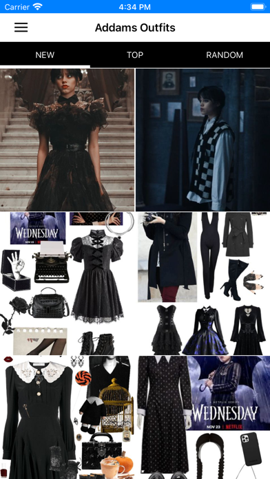 Dress Up : Addams wednesday Screenshot