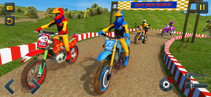 Crazy Trial Bike Racing Games