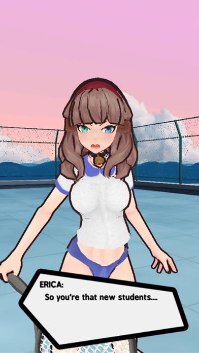 School Girls Tennis Simulator Screenshot