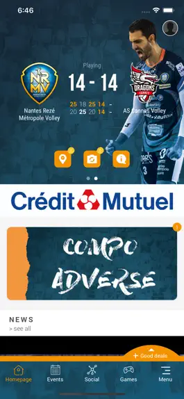 Game screenshot Nantes Rezé Métropole Volley mod apk