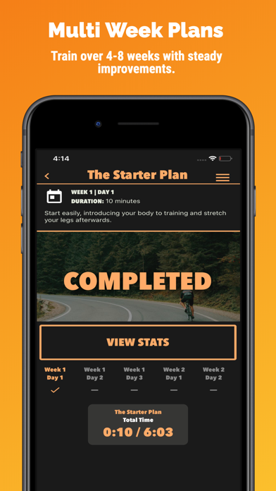 Start Cycling - Workouts Coach Screenshot