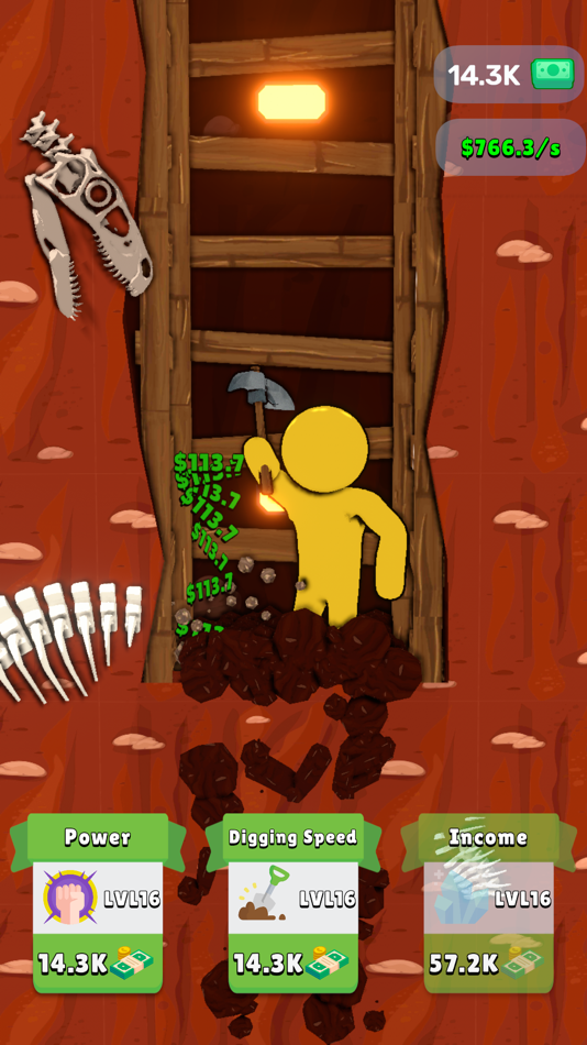 #5. Miner! (iOS) 由: Rooster Games