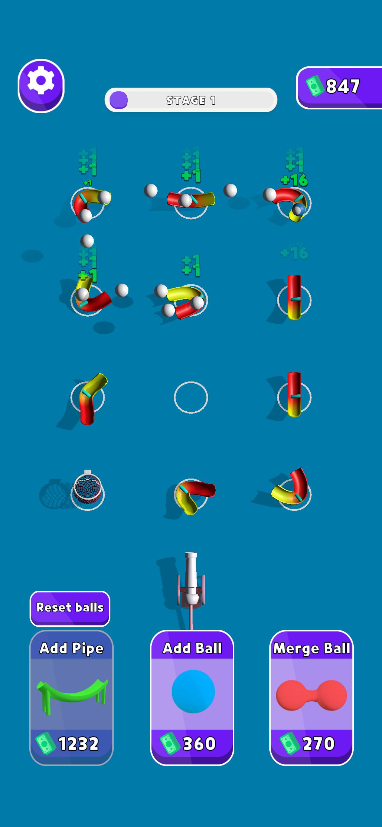 Pipes and Marbles