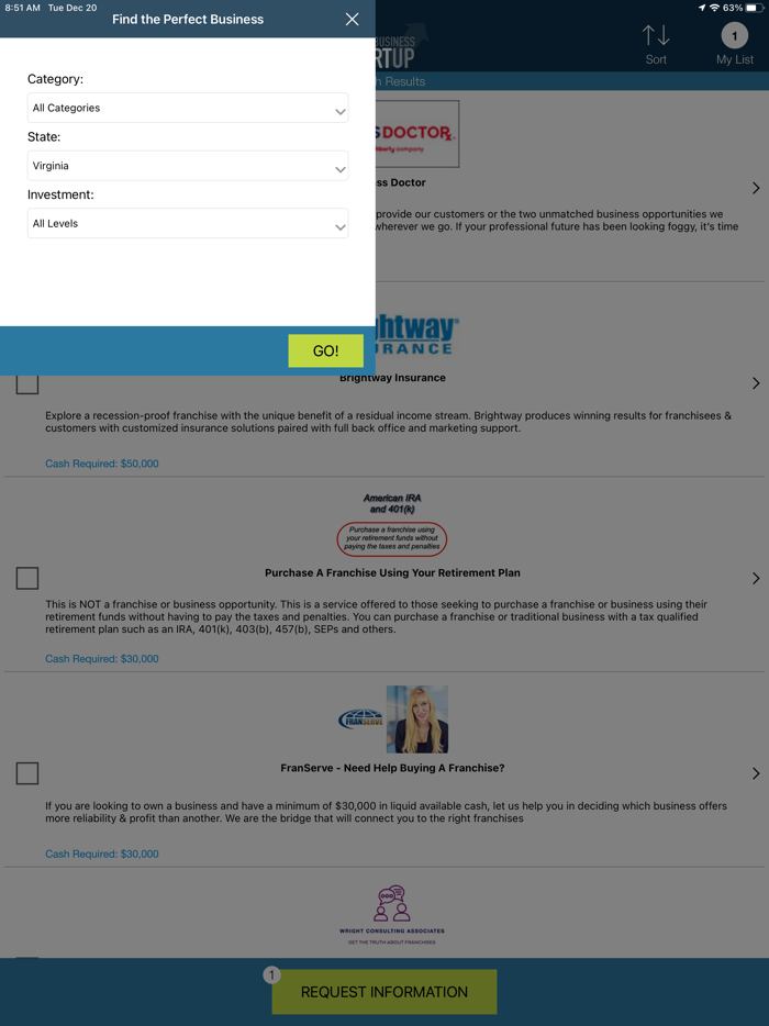 Small Business Startup