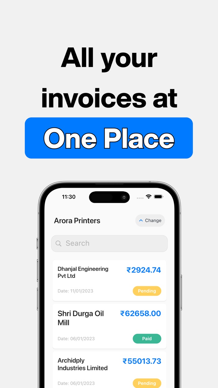 GST Billing Invoice Maker App