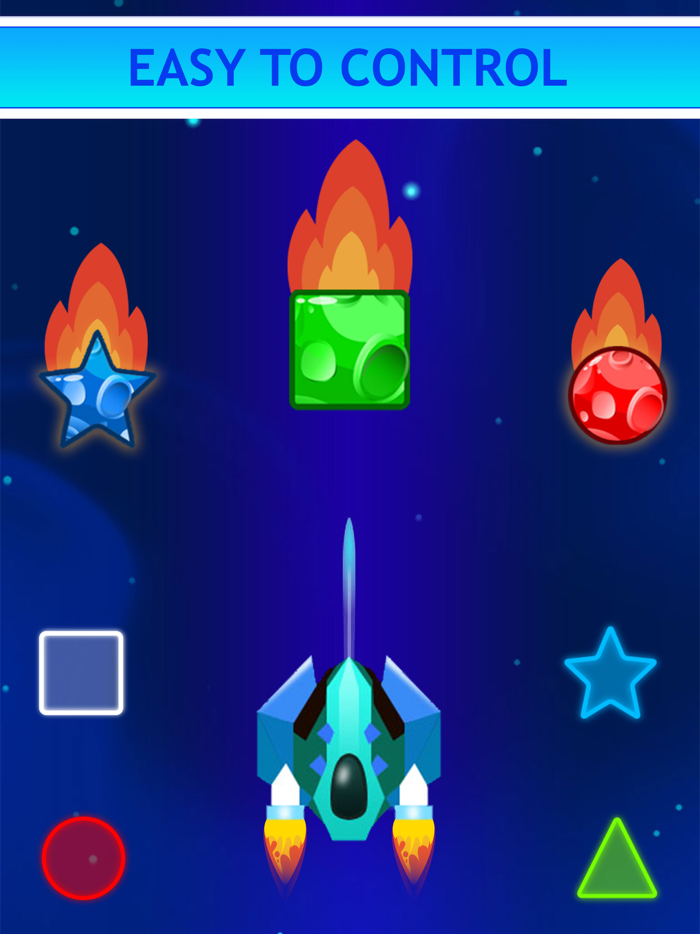Galaxy shape and color shooter