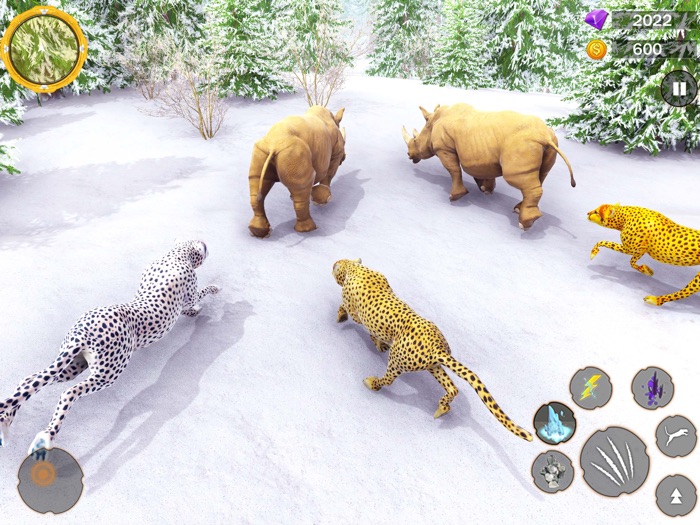 Wild Cheetah Family Sim 3D