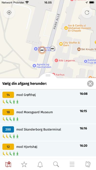 Midttrafik live screenshot 2