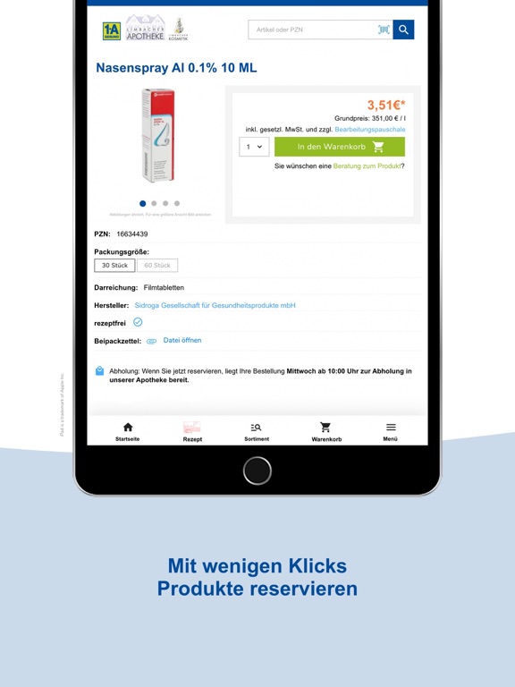 Screenshot #5 pour Limbacher Apotheke Schmelz