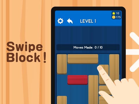 Swipe Block: Wooden Puzzlesのおすすめ画像1