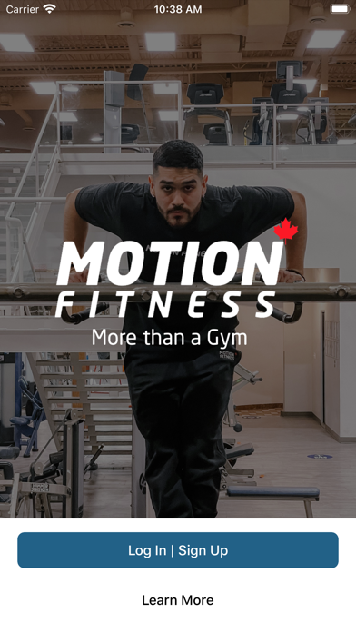 Motion Fitness. Screenshot