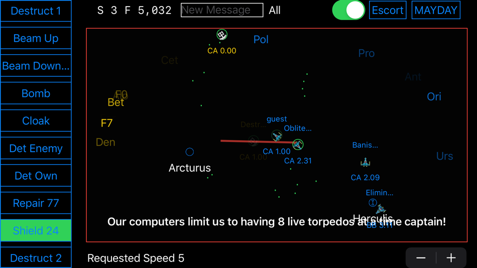 #4. Netrek (macOS) 由: David Root