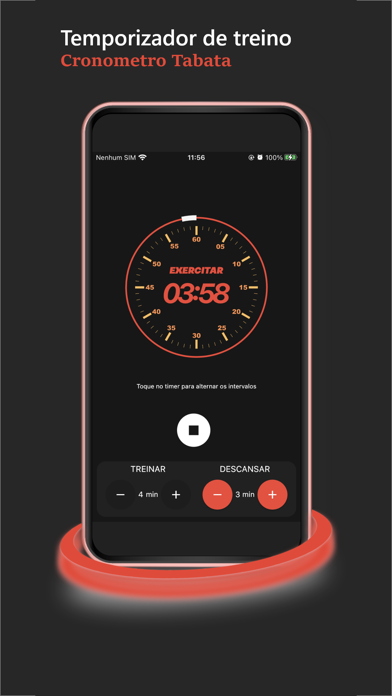 Cronômetro de Treino Tabata Screenshot
