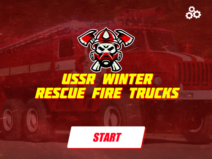 USSR Winter Rescue Fire Trucks
