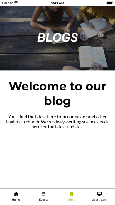 Living Proof Church App Screenshot