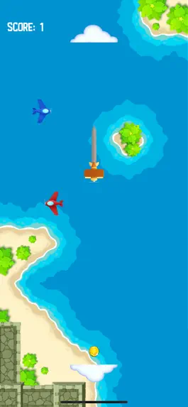 Game screenshot Pong Airplane apk