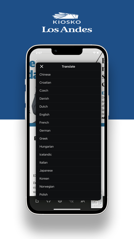 #4. Kiosko Los Andes (iOS) 게시자: PressReader Inc
