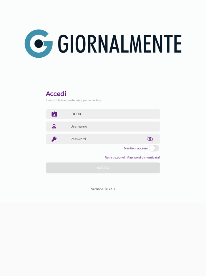 Giornalmente