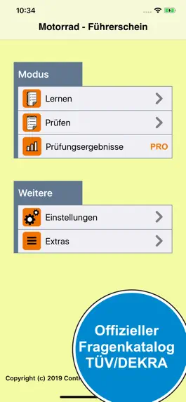 Game screenshot Motorrad - Führerschein 2023 mod apk