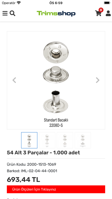 Trimsshop Screenshot