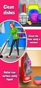 MagicWomen House Cleaning Game screenshot #4 for iPhone