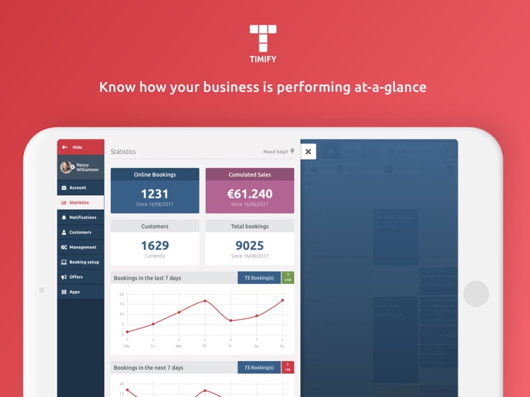 TIMIFY tablet screenshot-3