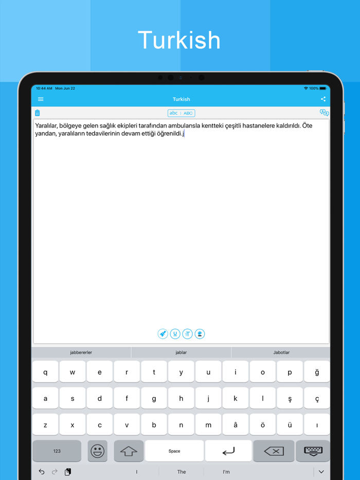 Turkish Keyboard - Translator