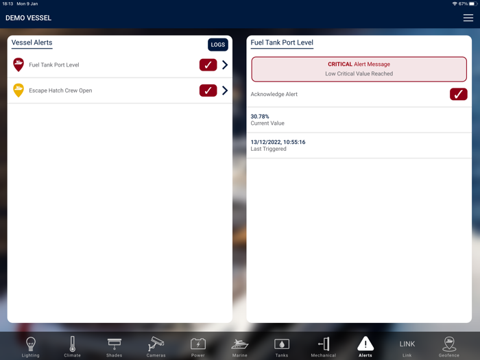 LINK - Smart Vessel Control