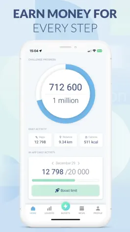Game screenshot Make Steps & Earn Cash Money mod apk