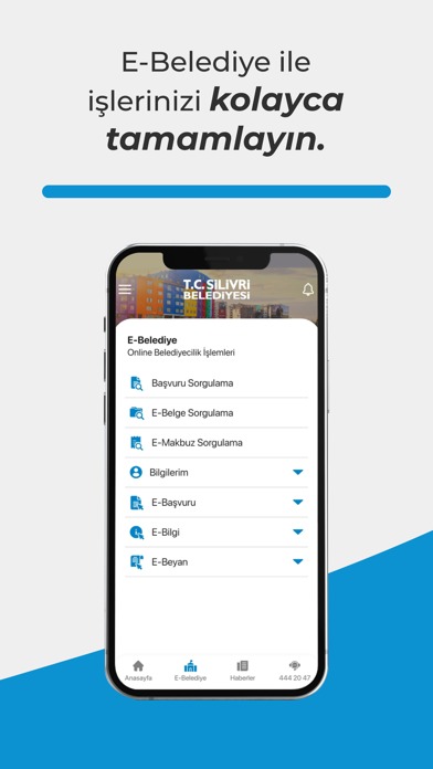 T.C. Silivri Belediyesi Screenshot