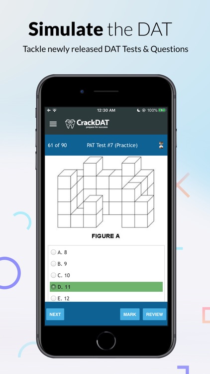 CrackDAT Dental Admission Test