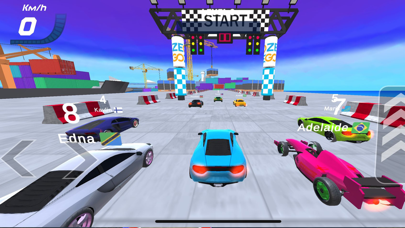 Speed Racing Car Game Screenshot