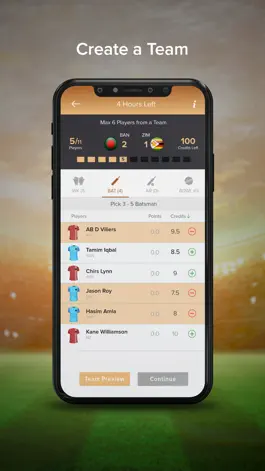 Game screenshot Game Plan - Make Fantasy Team apk