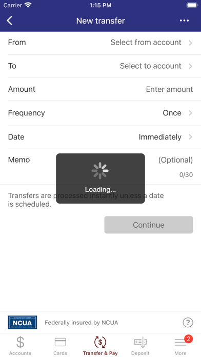 Upstate FCU Mobile Banking Screenshot