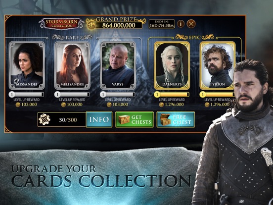 Game of Thrones Slots Casino iPad app afbeelding 2