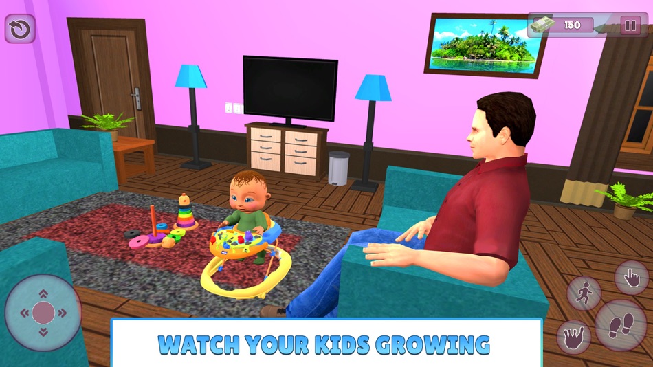 #5. Mother Life family simulator (iOS) By: Muhammad Nasir