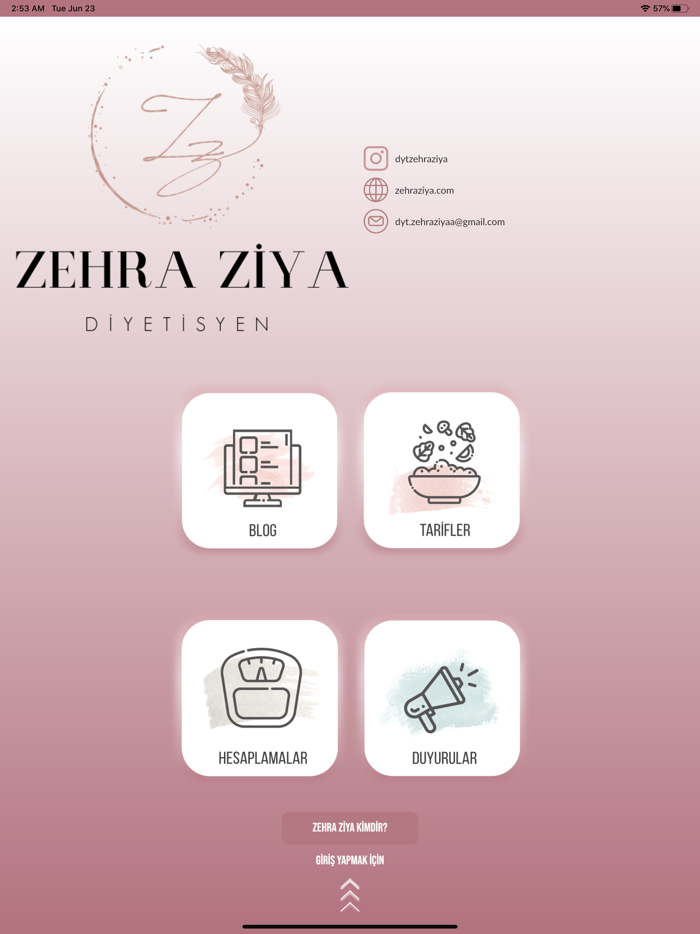 Zehra Ziya ile Online Diyet