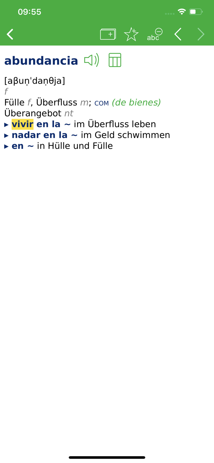 Wörterbuch Spanisch